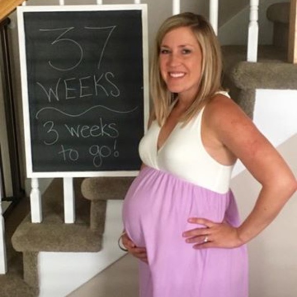 Pink Blush Maternity Dress Size S - Picture 5 of 5